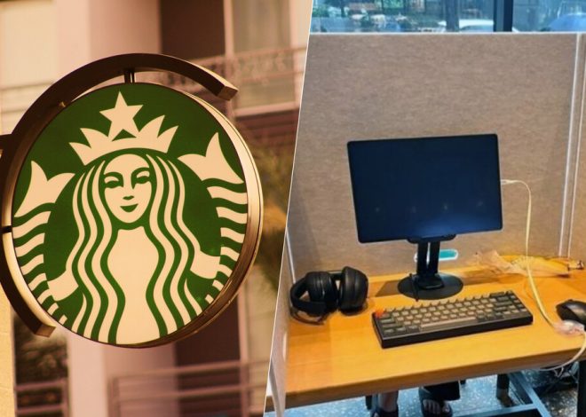 Sabíamos que muchos usan Starbucks como oficina. En Corea del Sur llevan hasta la impresora, y la cadena ha dicho basta